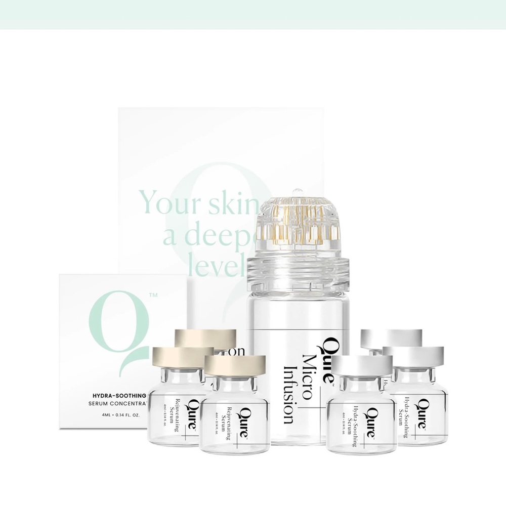 Qure micro infusion hydrating & rejuvenating + 3 mod refill of rejuvenating